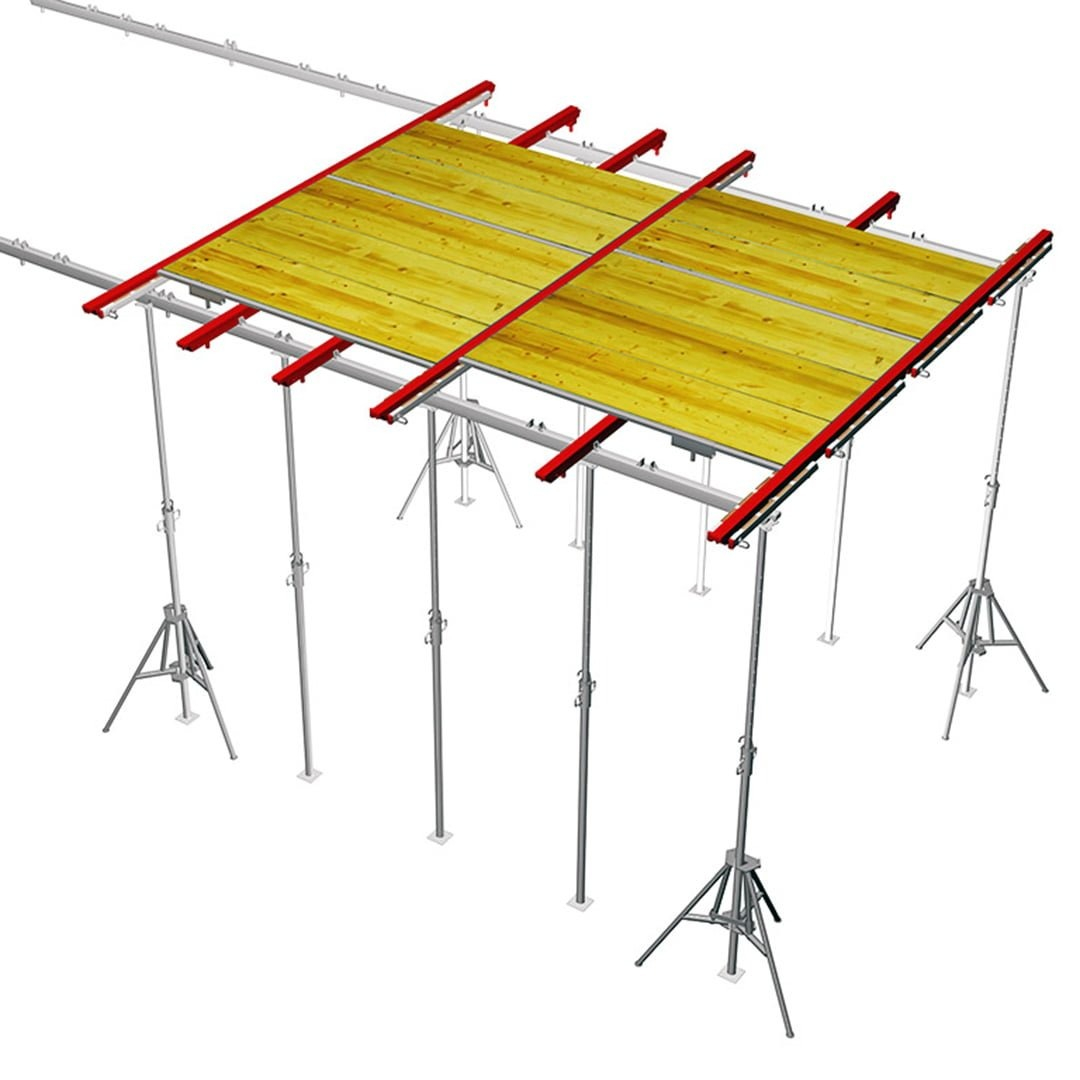 Monolithic slab forming system 